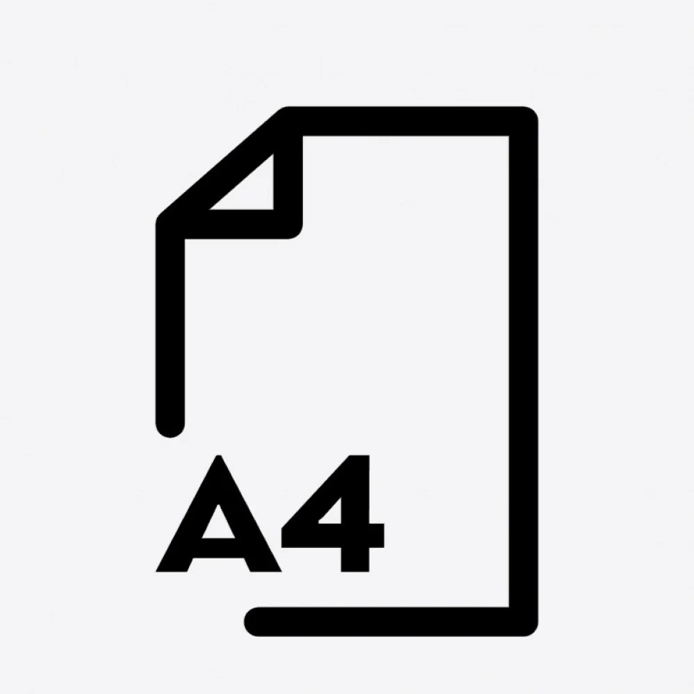 طباعة عادية A4